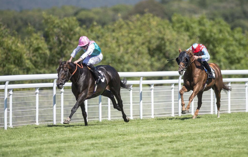 Mirage Dancer winning the Glorious Stakes at Goodwood on Friday