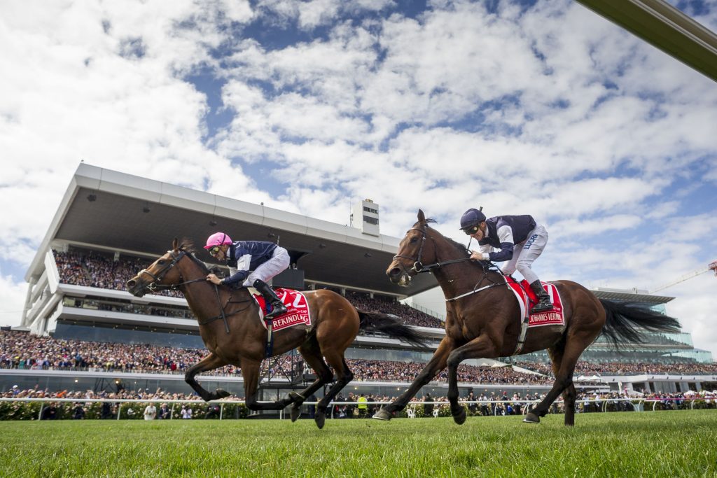 Rekindling wins the Melbourne Cup